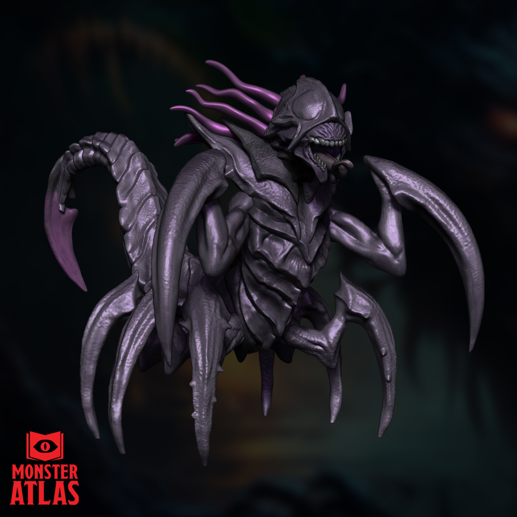 Mage Hunter | Spellbreaker Construct | Anti-Mage Golem | DnD 5e STL Miniature | 32mm Resin